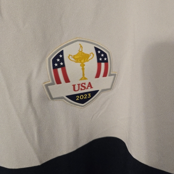 Ralph Lauren U.S. Ryder Cup Uniform Polo Shirt Mens Size Large 2023 USA RLX - Picture 3 of 8
